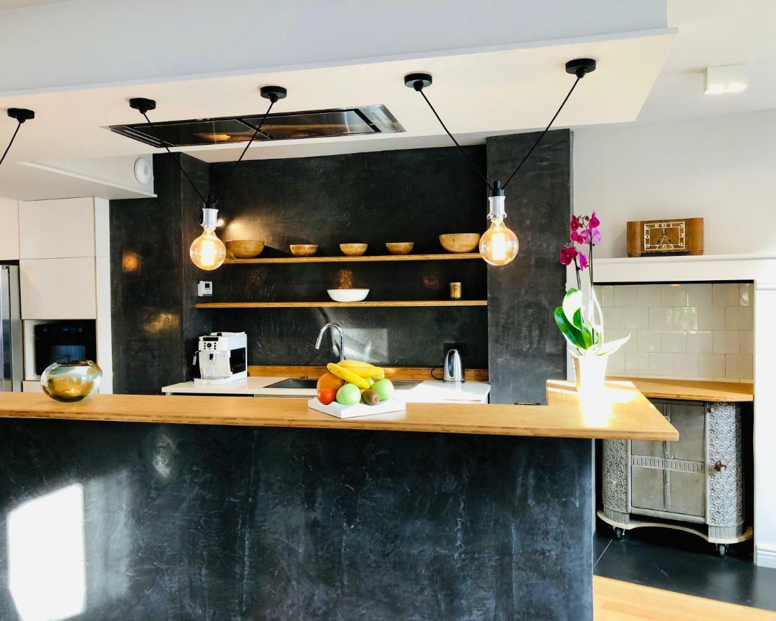 Maison d'architecte en plein cœur d'Honfleur avec bain nordique Extérieur photo
